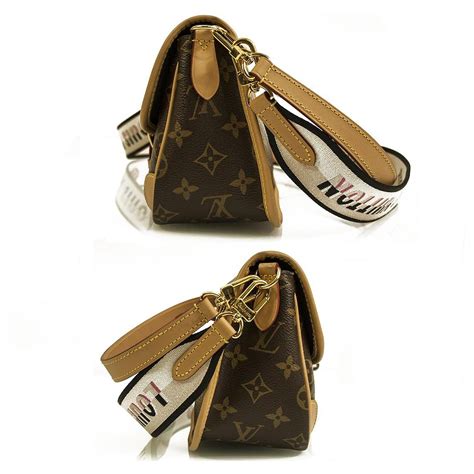 louis vuitton diane monogram strap